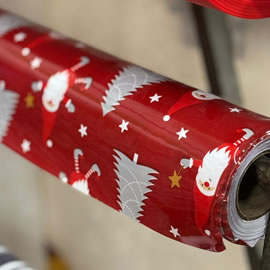 Manteles navideños en Cali