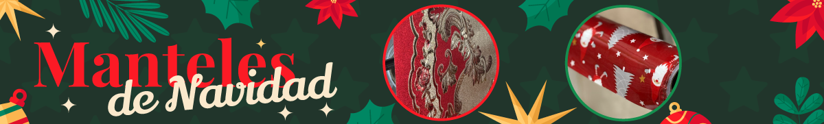 Manteles navideños en Cali