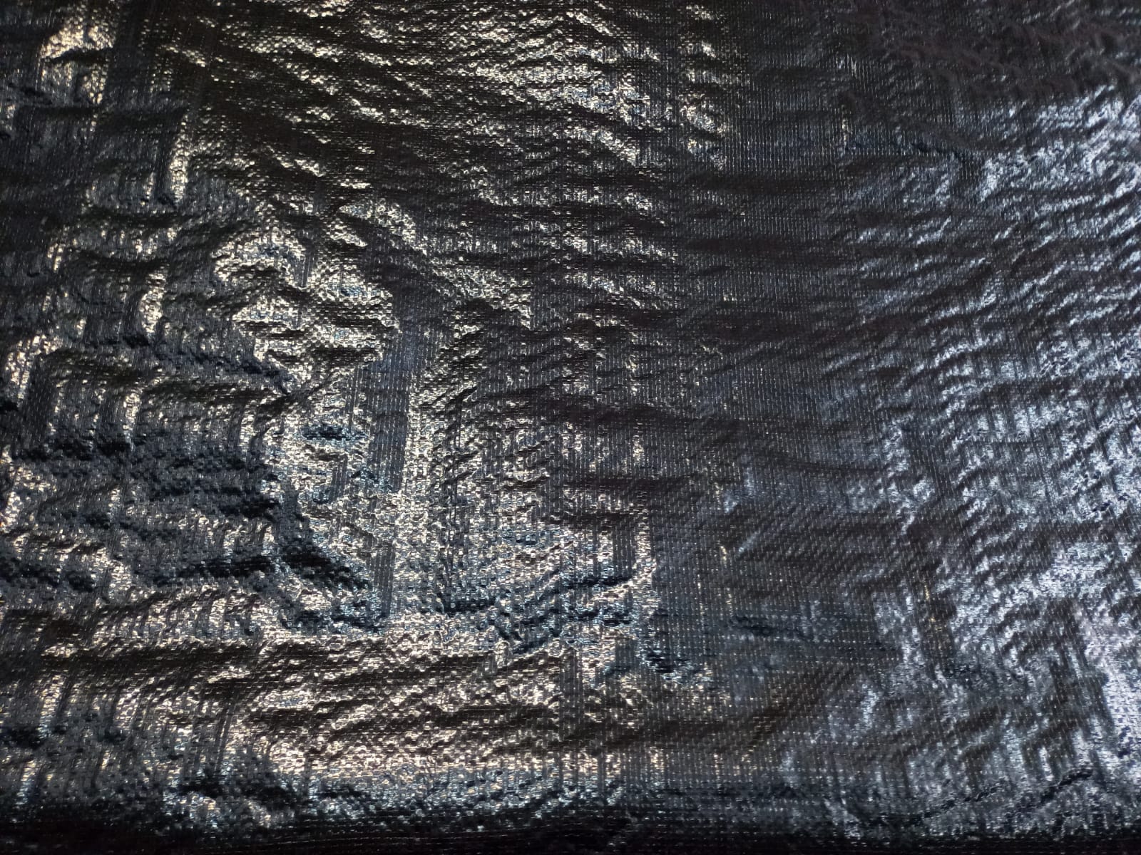 TELA CORRIENTE 2.10 MT LAMINADO NEGRO