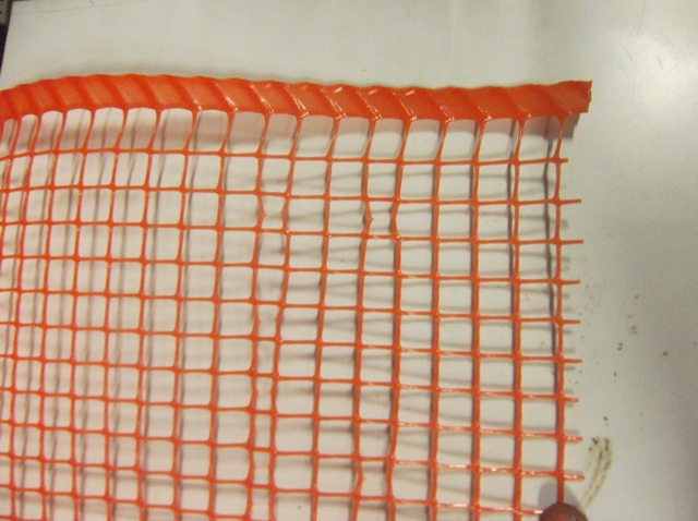 MALLA CUADRADA 15X15X1X30 NARANJA SE�ALIZACION