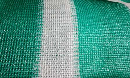 TELA POLISOMBRA 80% X 4 MT BLANCA VERDE